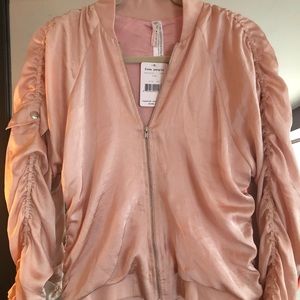 Free People Satin Jacket